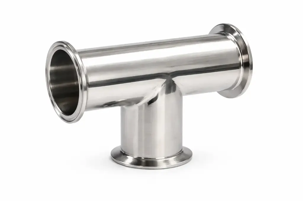 T-kus 3 × Clamp, Ø 76 mm, L = 192 mm (Clamp 91)