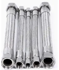 Flexibilní nerezová hadice L=600, 3/4 female-female závit