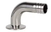 [12414] Připojení hadice 3/4" clamp koleno